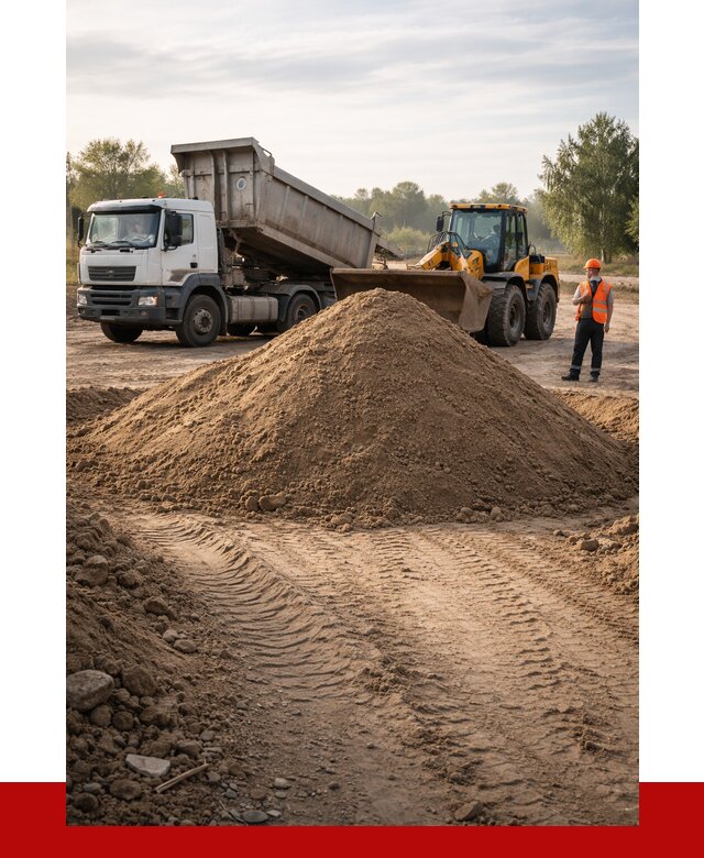 Купить песчаный грунт с доставкой в Твери от 4565 р. | ПРОНЕРУДТвр