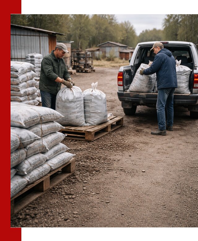 Купить конский навоз в мешках с доставкой в Твери