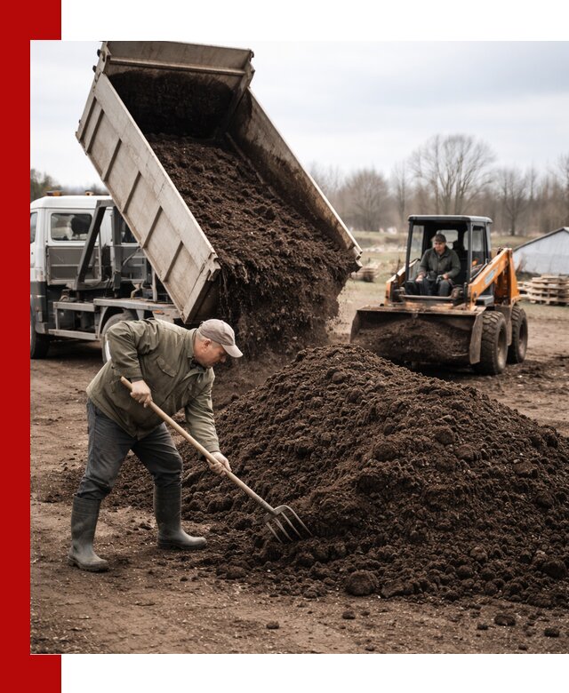 Доставка и продажа перегноя в Твери быстро и дешево