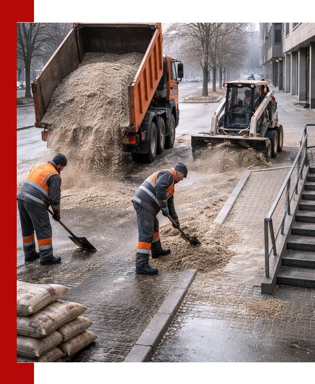 Поставка противогололедных материалов в Твери