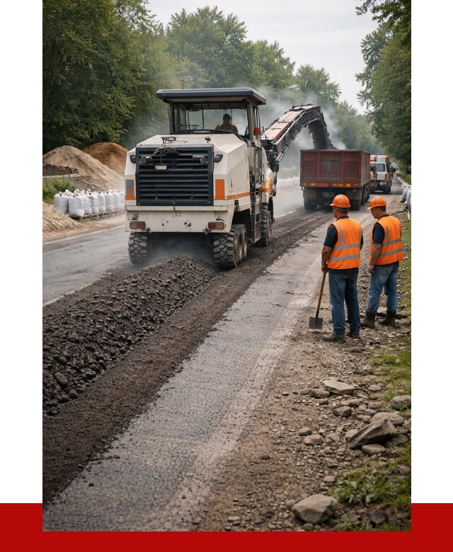 Фрезерованный асфальт в Твери от 2391 р./куб. | ПРОНЕРУДТвр