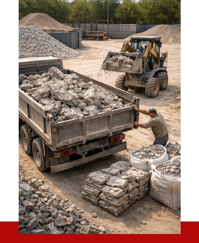 Купить бой бетона с доставкой в Твери от 5218 р. | ПРОНЕРУДТвр