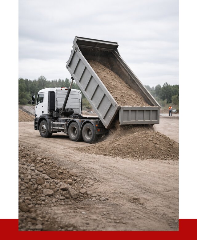 Доставка самосвалом 15 кубов в Твери от 7066 руб. | ПРОНЕРУДТвр