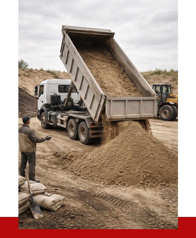 Доставка самосвалом 20 кубов в Твери от 8153 р. | ПРОНЕРУДТвр