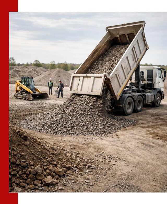 Доставка самосвалом 25 м³ в Твери быстро и надежно