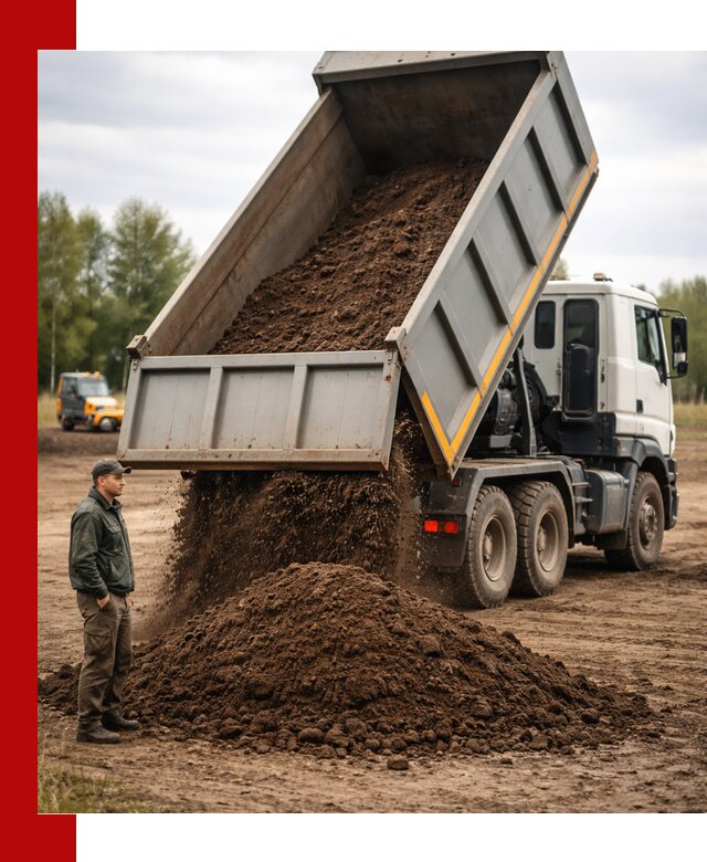 Аренда самосвала с водителем в Твери для сыпучих грузов и навоза
