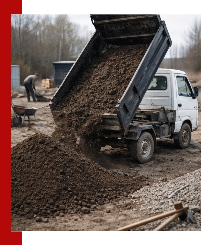 Аренда минисамосвала в Твери для доставки сыпучих материалов