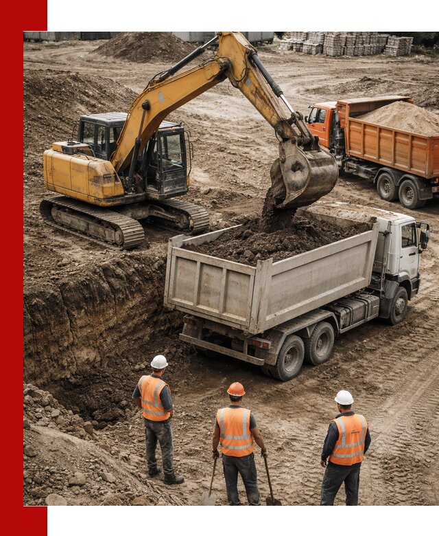 Разработка грунта для строительства и благоустройства в Твери