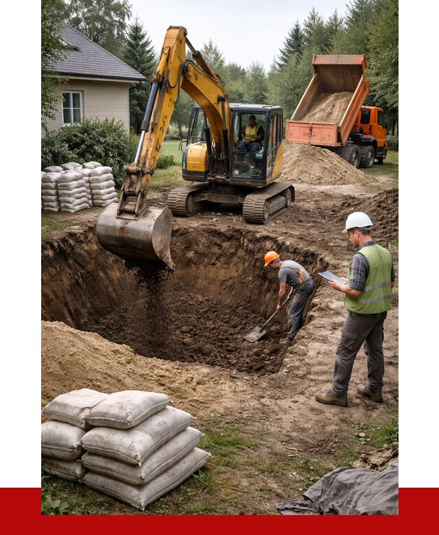 Рытье котлована в Твери быстро от 4892 р. ПРОНЕРУДТвр