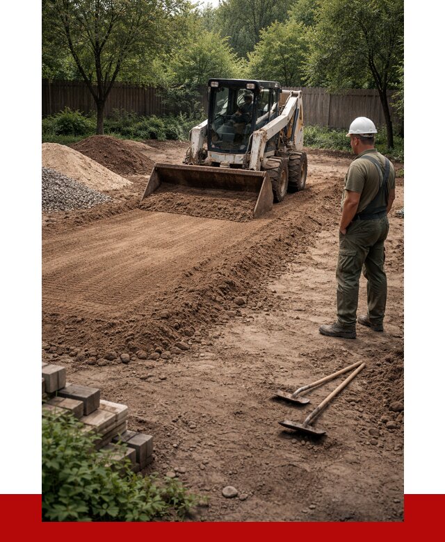 Выравнивание участка под ключ в Твери от 3805 р. | ПРОНЕРУДТвр