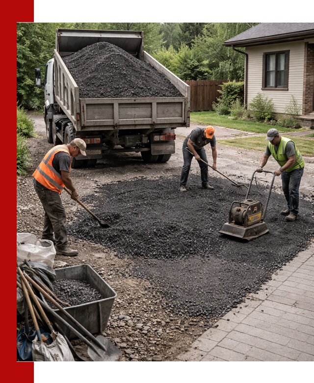Асфальтовая крошка для двора с доставкой в Твери